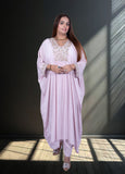 Light Pink Crape Choga with Pant - Bebo N Lolo