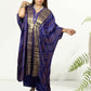 Gazi Silk Kaftan with Pant | Baati Print | Green & Purple Available | XL–XXL Sizes - Bebo N Lolo