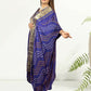 Gazi Silk Kaftan with Pant | Baati Print | Green & Purple Available | XL–XXL Sizes - Bebo N Lolo