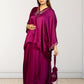 Royal Satin Short Kurta with Dhoti Skirt | Cut Dana, Sequence & Crystal Work | Indo-Western - Bebo N Lolo