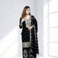 Black Chinnon Garara Suit with Heavy Dupatta | Sequence & Pearl Work | Sizes M–XL - Bebo N Lolo