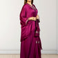 Royal Satin Short Kurta with Dhoti Skirt | Cut Dana, Sequence & Crystal Work | Indo-Western - Bebo N Lolo