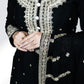 Black Chinnon Garara Suit with Heavy Dupatta | Sequence & Pearl Work | Sizes M–XL - Bebo N Lolo