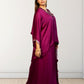 Royal Satin Short Kurta with Dhoti Skirt | Cut Dana, Sequence & Crystal Work | Indo-Western - Bebo N Lolo