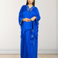 Royal Satin Short Kurta with Dhoti Skirt | Cut Dana, Sequence & Crystal Work | Indo-Western - Bebo N Lolo