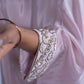 Light Pink Crape Choga with Pant - Bebo N Lolo