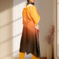 Double Shaded Ombré Satin Choga with Pant | Hand Pearl & Cut Dana Work | Sizes L–XXL - Bebo N Lolo