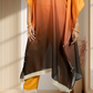 Double Shaded Ombré Satin Choga with Pant | Hand Pearl & Cut Dana Work | Sizes L–XXL - Bebo N Lolo