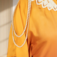 Double Shaded Ombré Satin Choga with Pant | Hand Pearl & Cut Dana Work | Sizes L–XXL - Bebo N Lolo