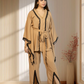 Mouse Armani Georgette Choga with Pant | Crystal & Lace Work | Indo Western | Sizes L–XXL - Bebo N Lolo