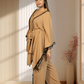 Mouse Armani Georgette Choga with Pant | Crystal & Lace Work | Indo Western | Sizes L–XXL - Bebo N Lolo