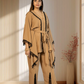Mouse Armani Georgette Choga with Pant | Crystal & Lace Work | Indo Western | Sizes L–XXL - Bebo N Lolo