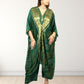 Gazi Silk Kaftan with Pant | Baati Print | Green & Purple Available | XL–XXL Sizes - Bebo N Lolo