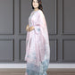 Baby Pink Slub Cotton Suit with Plazo | Embroidery, Cut Work & Pearl Detailing | Sizes M–XXL - Bebo N Lolo